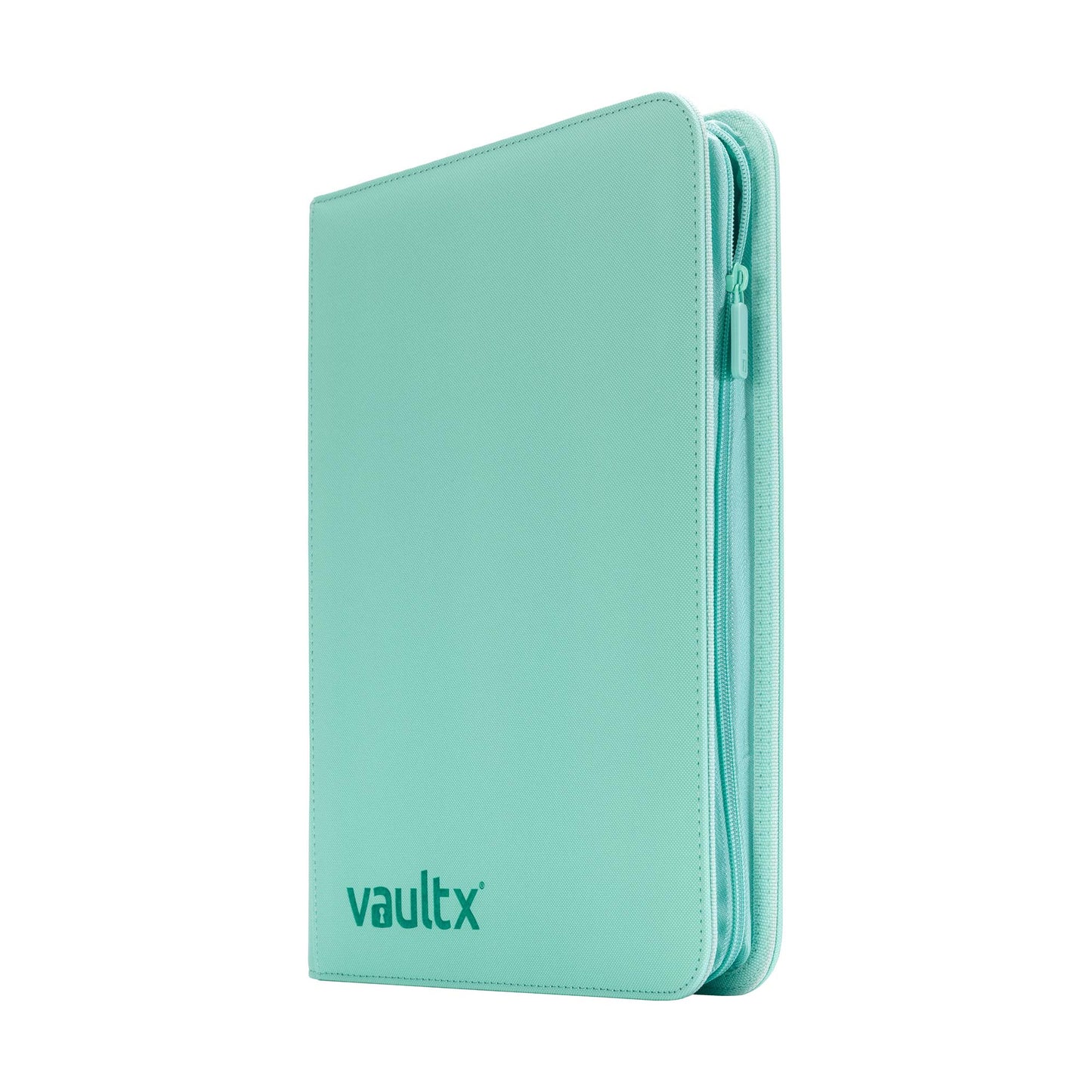 Vault X Premium Exo-Tec Zip Binder - 9 Pocket Mint Green Spoils and Loot