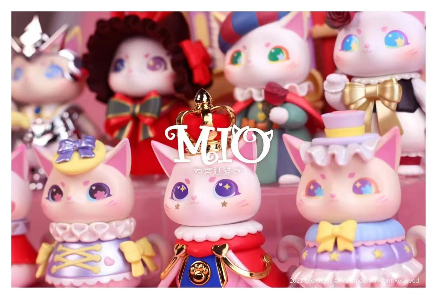 MIO Cat Royal Court Series Blind Box (1 Blind Box) Super Anime Store