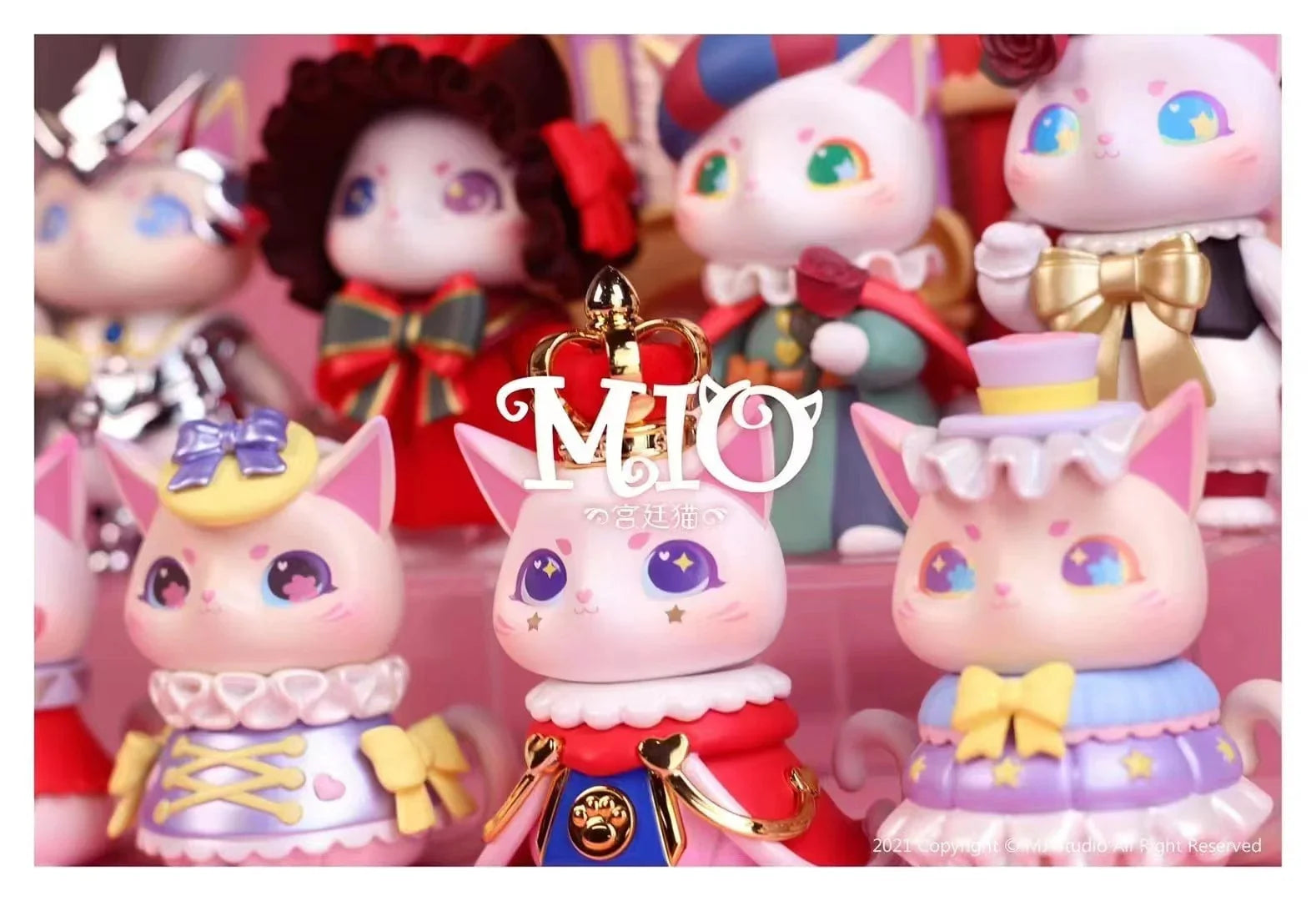 MIO Cat Royal Court Series Blind Box (1 Blind Box) Super Anime Store
