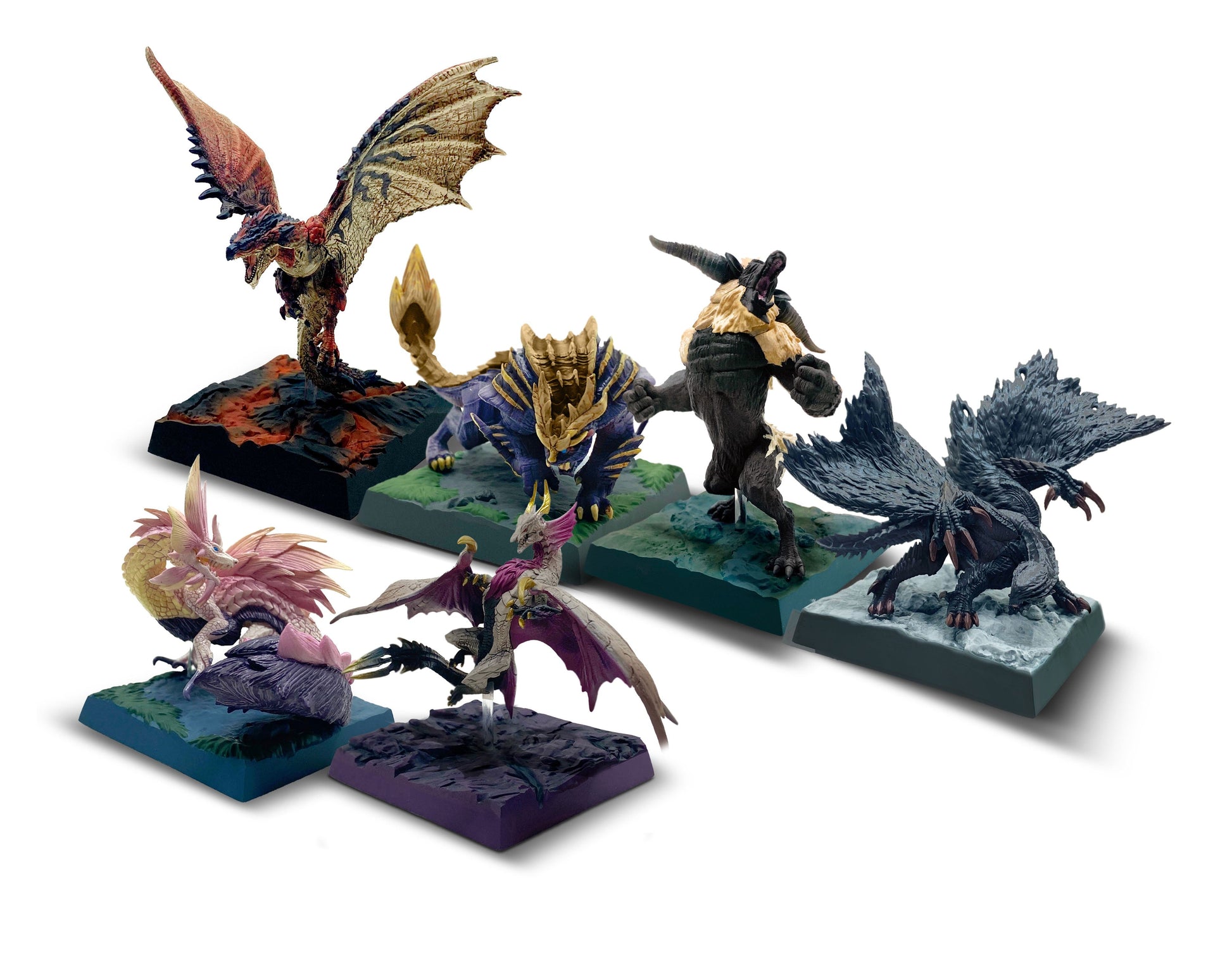 MONSTER HUNTER FIGURE BUILDER COLLECTION GALLERY VOLUME 01 TRADING FIGURE Anime Pop