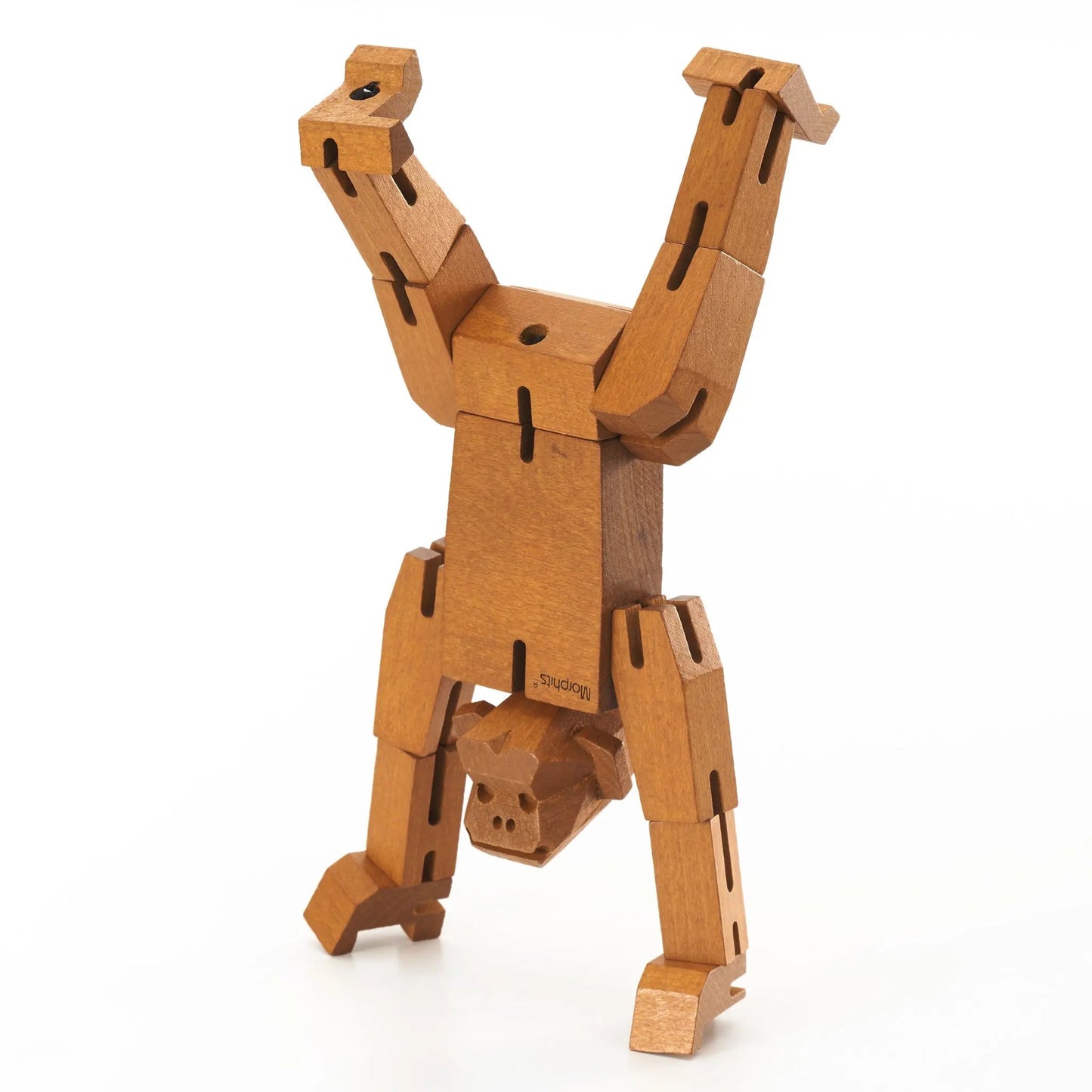 Modern Wooden Monkey Decor – Interactive Puzzle & Art Piece