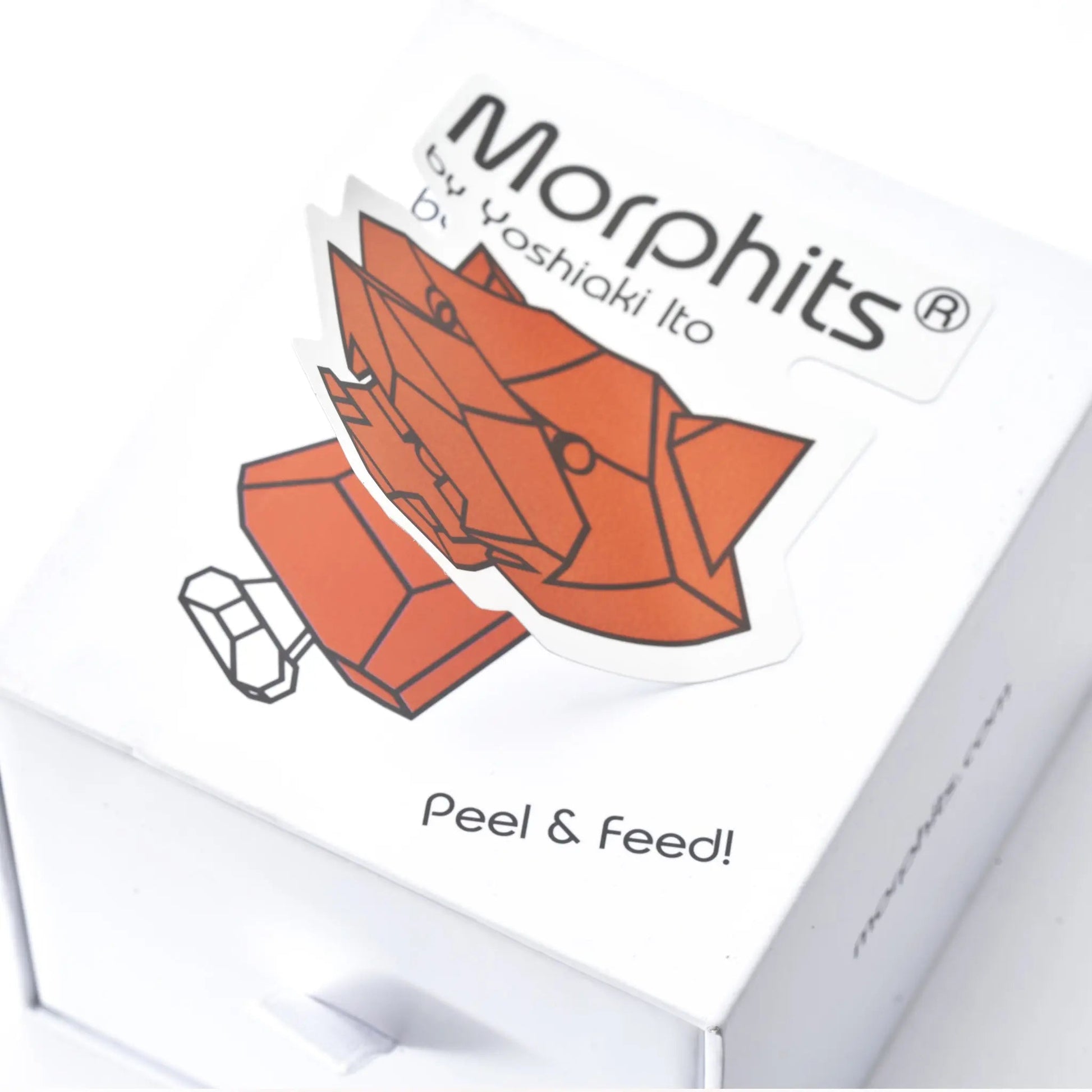Morphits® Modern Wooden Tiger Decor – Interactive Puzzle & Art Piece Yoshiaki Ito Design