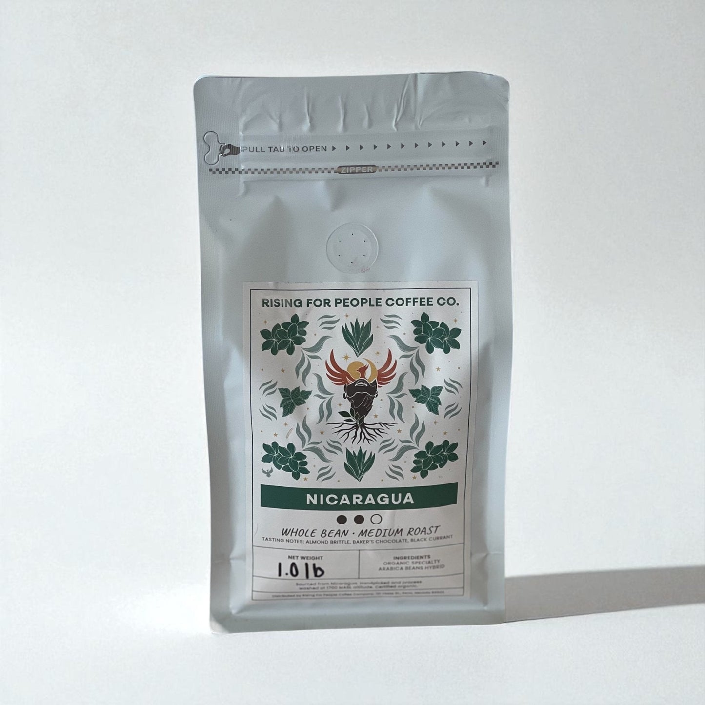 Nicaragua Coffee Roast — Medium Roast Whole Bean Coffee