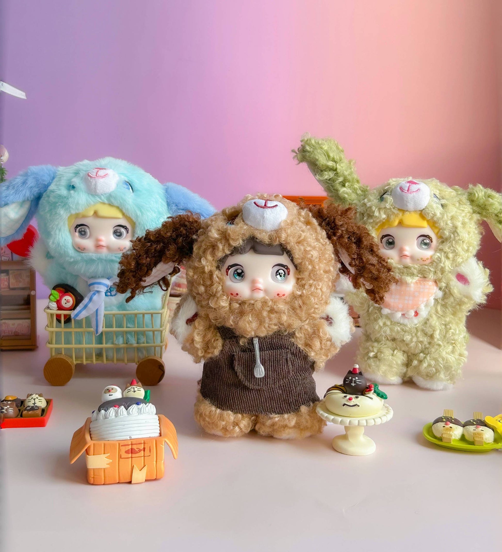 Nommi V5 Puppy Diary Series Plush Dolls (1 Blind Box) Super Anime Store