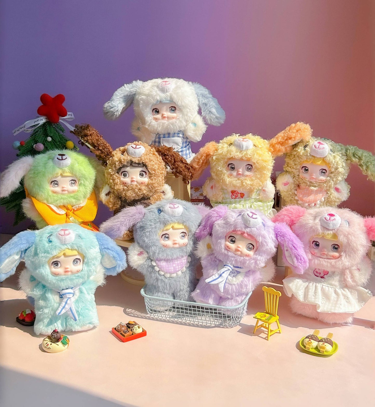 Nommi V5 Puppy Diary Series Plush Dolls (1 Blind Box) Super Anime Store