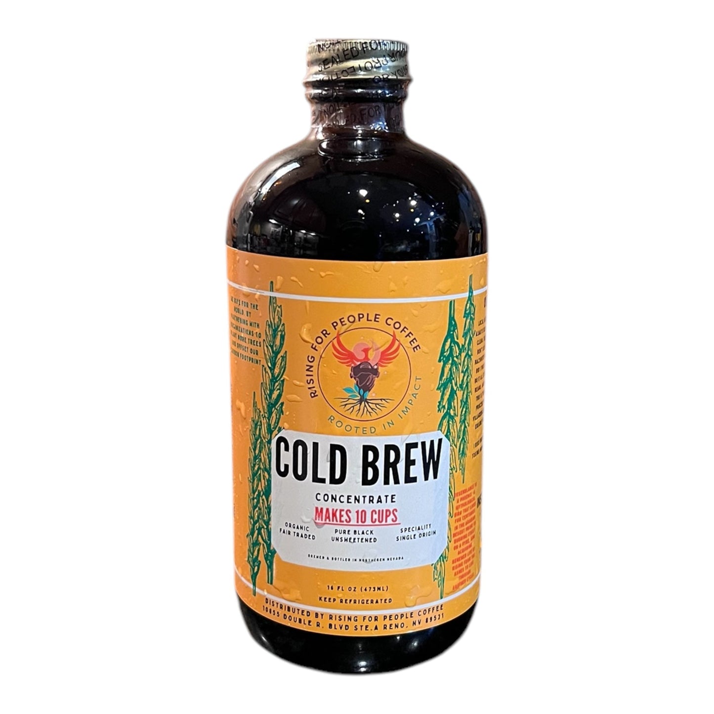 Original Concentrated Cold Brew Coffee — Medium-Dark Roast Whole Bean Coffee