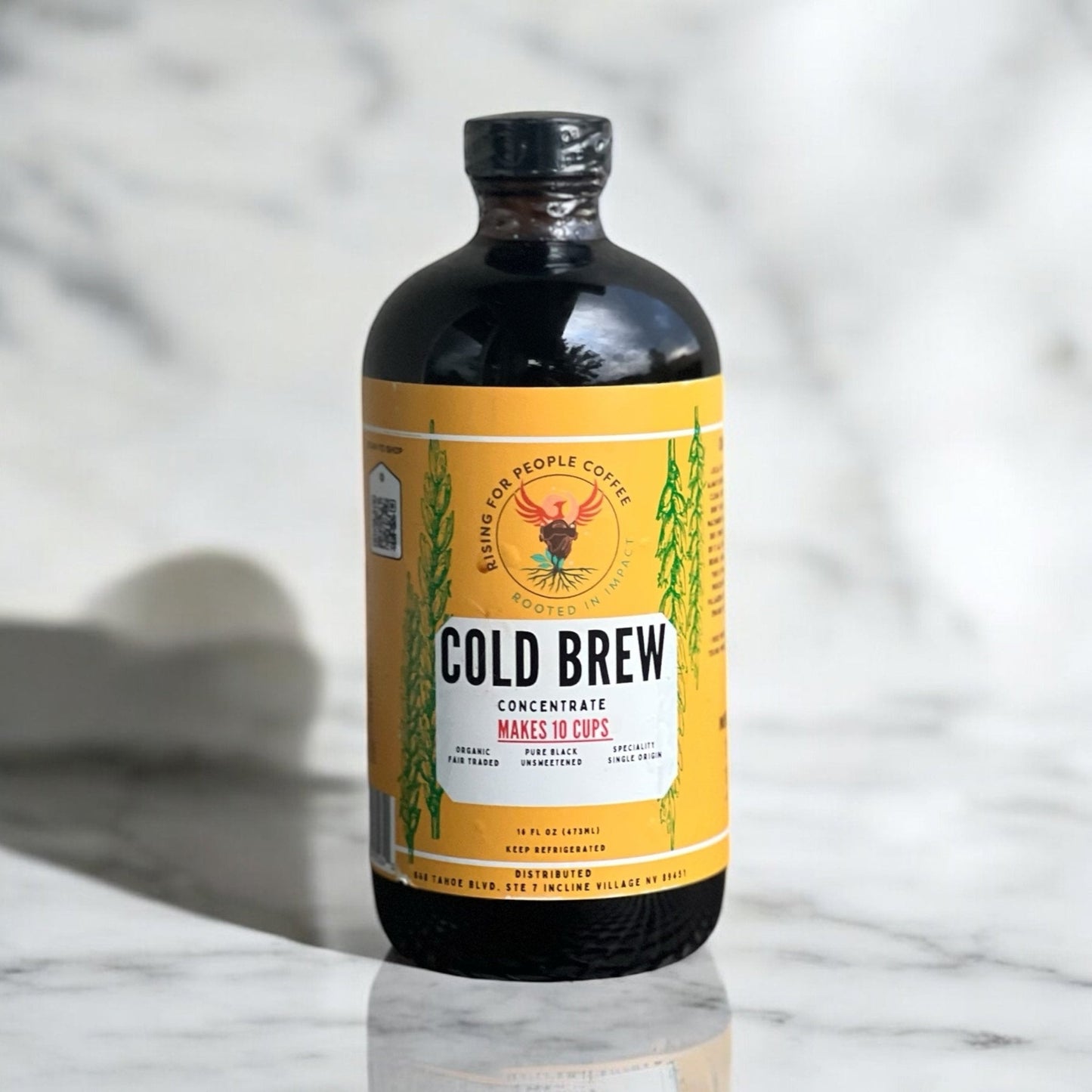 Original Concentrated Cold Brew Coffee — Medium-Dark Roast Whole Bean Coffee