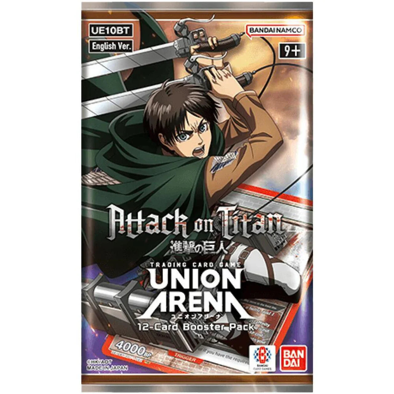 Attack on Titan [UE10BT] Union Arena Booster Pack (1 Booster Pack) Super Anime Store