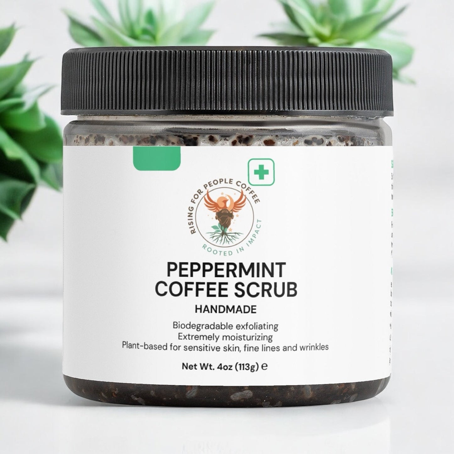 Peppermint Coffee Scrub — Whole Bean Coffee