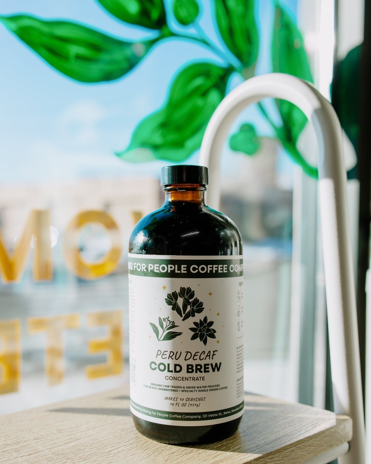 Peru Decaf Cold Brew — Decaf Medium-Dark Roast Whole Bean Coffee