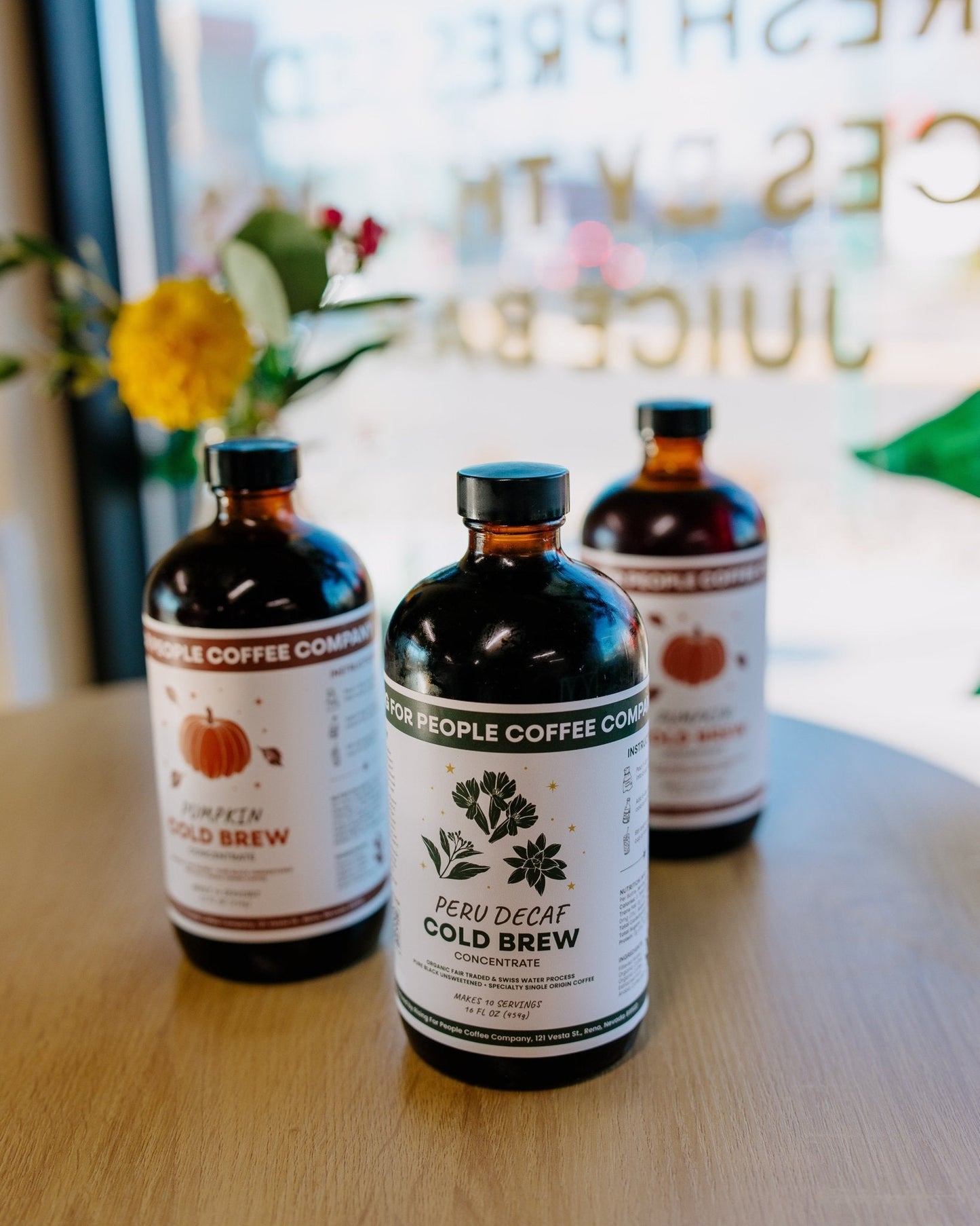 Peru Decaf Cold Brew — Decaf Medium-Dark Roast Whole Bean Coffee