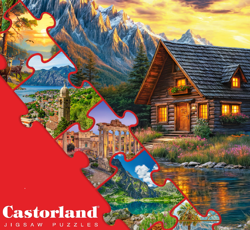 1500 Piece Jigsaw Puzzle, Crazy Shopping, Art Collection, Christmas shopping puzzle, Funny Holiday Mall Scene, Adult Puzzle, Castorland C-152179-2 Bridge Toys - Premium Jigsaw Puzzles