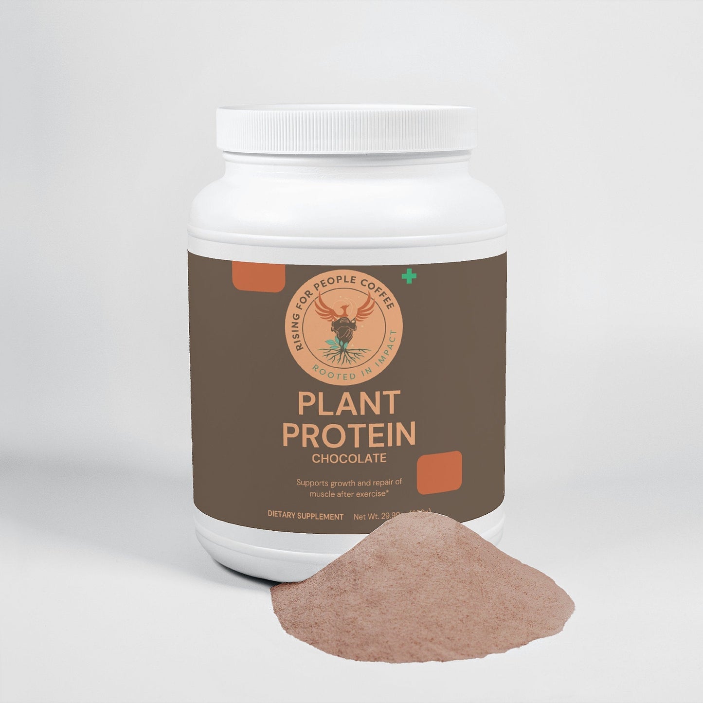 Plant Protein (Chocolate) — Whole Bean Coffee