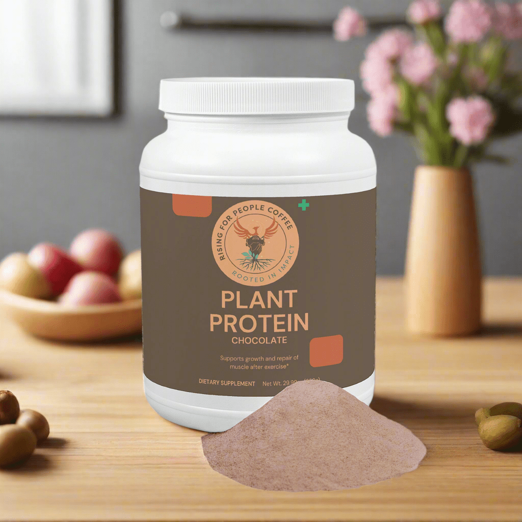 Plant Protein (Chocolate) — Whole Bean Coffee