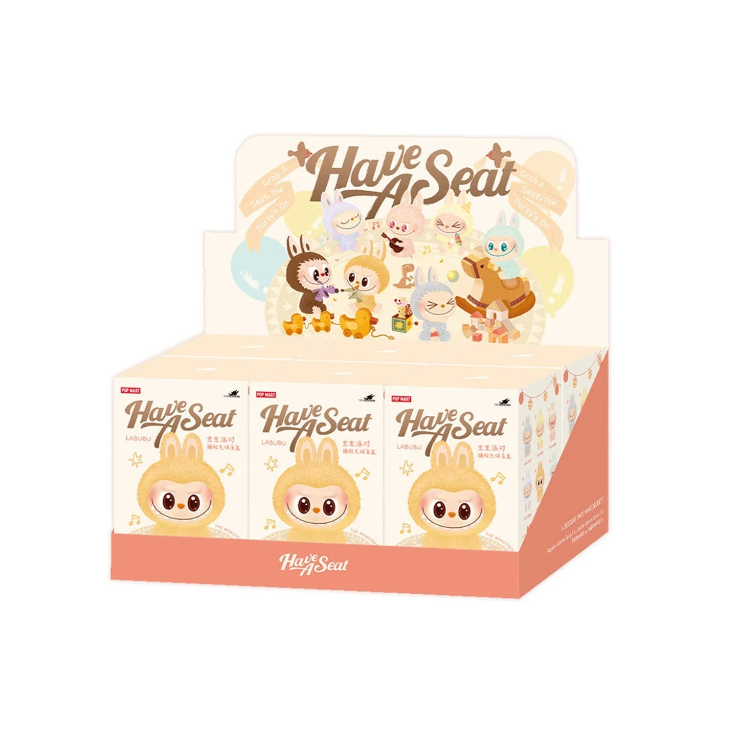 Pop Mart Labubu Have a Seat Blind Box Sealed Case (6 boxes) BuBu Craze