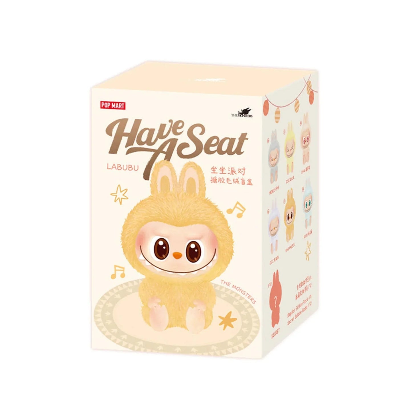 Pop Mart Labubu Have a Seat Blind Box Single Blind Box BuBu Craze