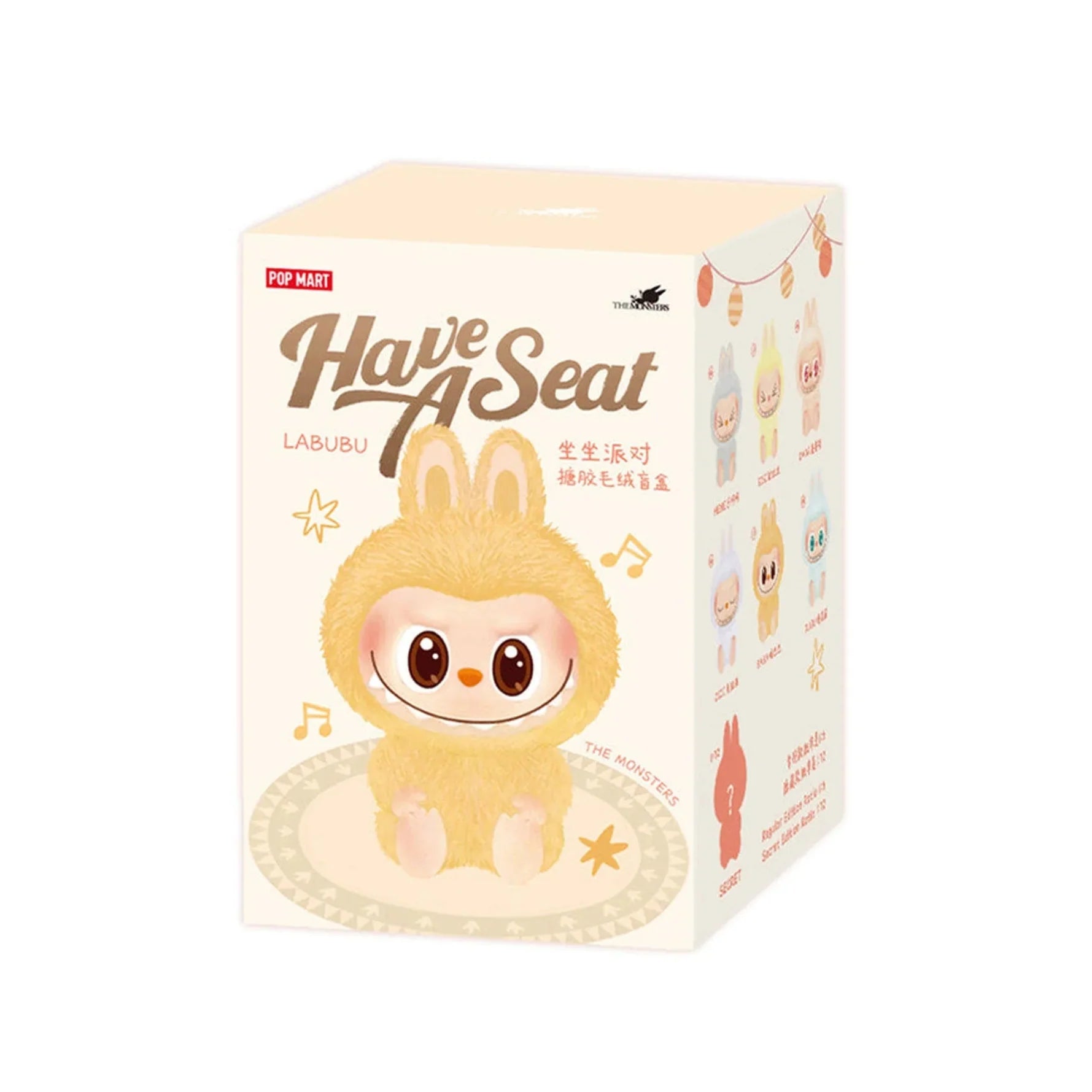 Pop Mart Labubu Have a Seat Blind Box Single Blind Box BuBu Craze