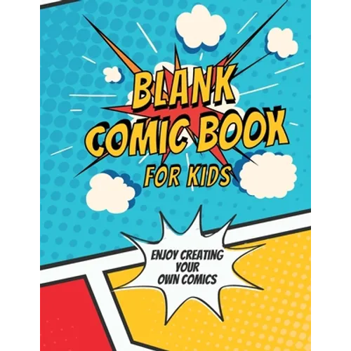 Blank Comic Book for Kids - Paperback Books by splitShops