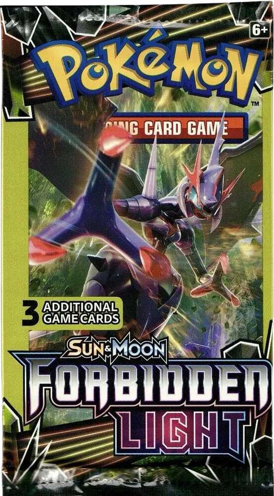 Sun & Moon: Forbidden Light - 3-Card Booster Pack Trading Card World