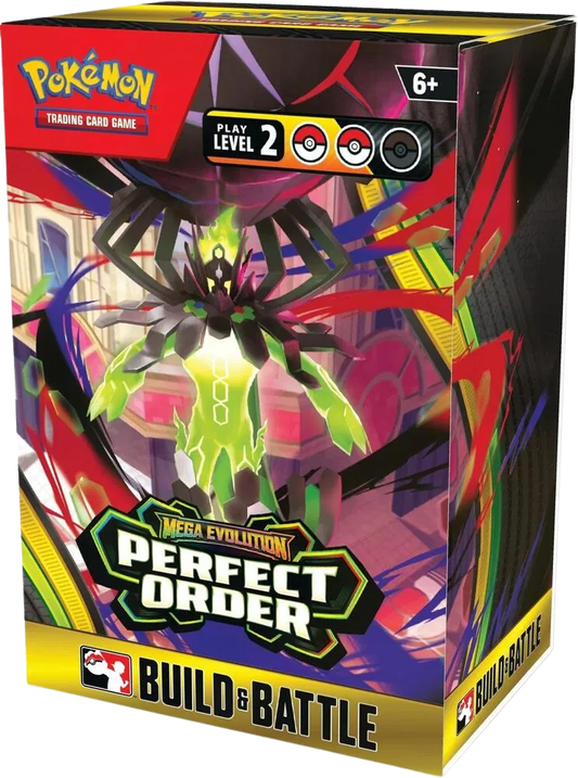 Mega Evolution: Perfect Order - Build & Battle Box Trading Card World