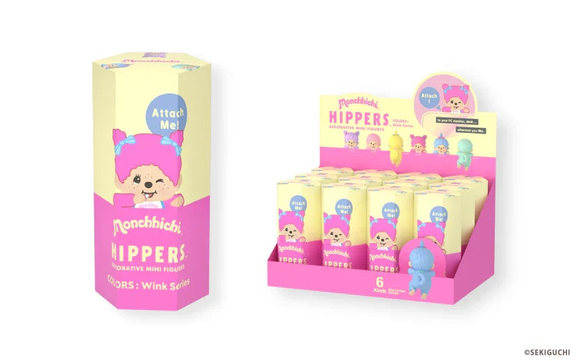 HIPPERS Monchhichi COLORS: Wink Series Blind Box Super Anime Store