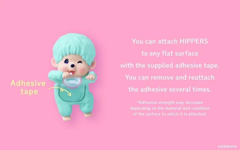 HIPPERS Monchhichi COLORS: Wink Series Blind Box Super Anime Store