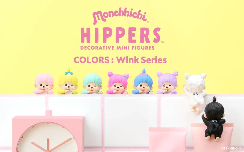HIPPERS Monchhichi COLORS: Wink Series Blind Box Super Anime Store