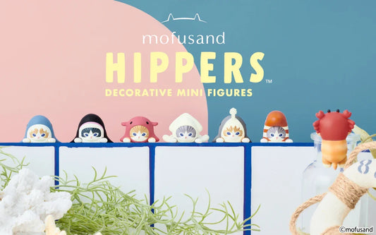 HIPPERS Mofusand Blind Box - Official Japanese Cat Collectible Figure Super Anime Store