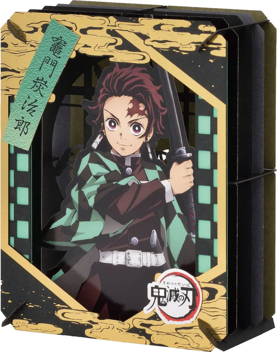 Demon Slayer Tanjiro Kamado Paper Theater Diorama - Kimetsu no Yaiba 3D Model Kit Super Anime Store