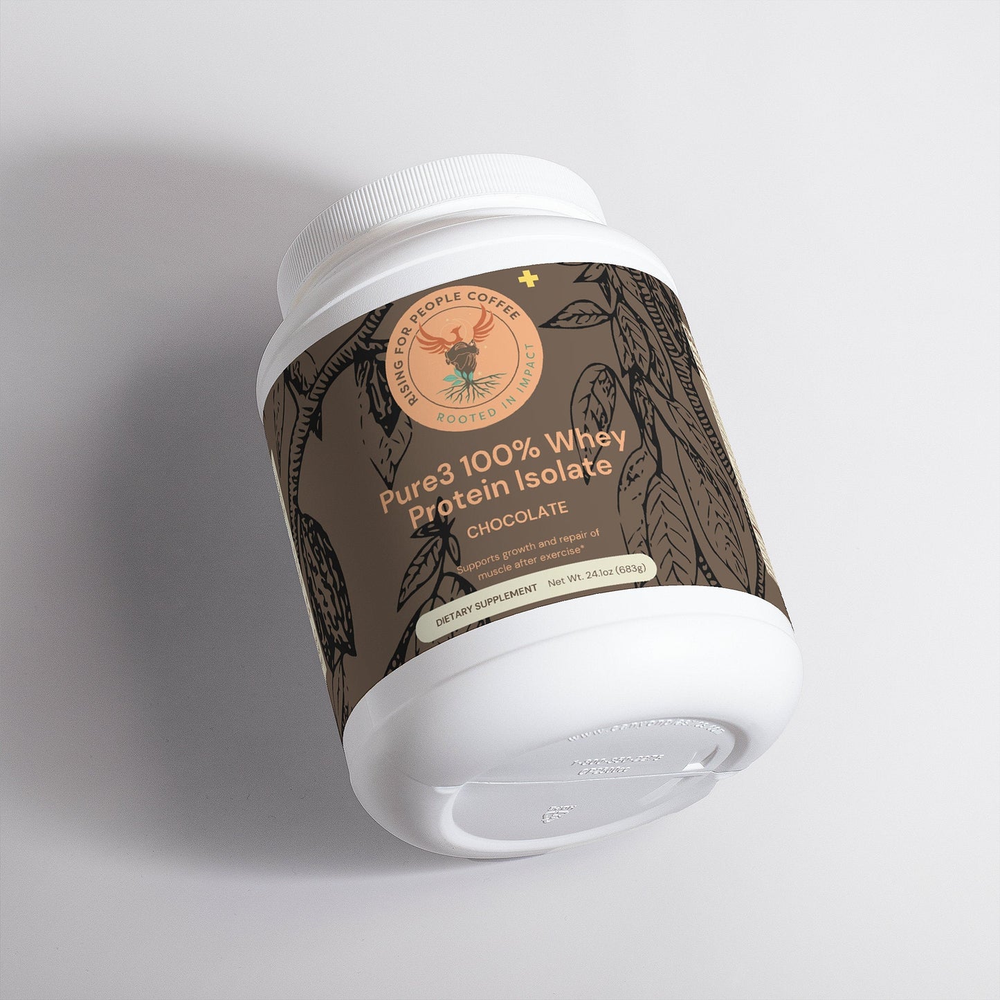 Pure3 100% Whey Protein Isolate (Chocolate) — Whole Bean Coffee