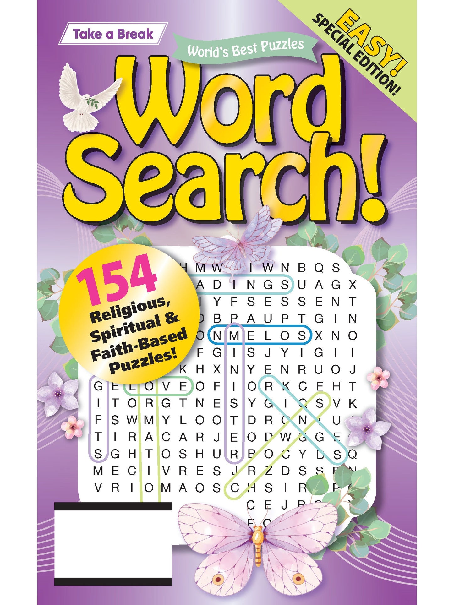 World's Best Puzzle - Word Search 25.02.28: Over 154 Puzzles, Religion-Themed, Faith-Based Puzzles, Spirituality, Great Gift For A Family Or Friend, Unwind & Sharpen Your Brain! Magazine Shop US