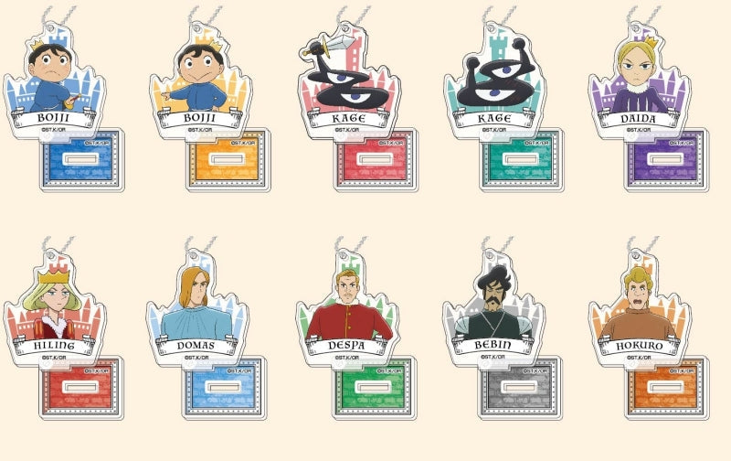 Ranking of Kings Stand Mini Acrylic Keychain Blind Box (1 Blind Box) Super Anime Store