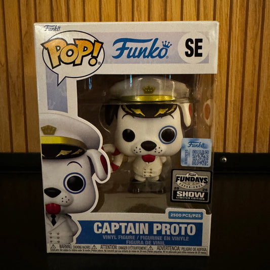 Funko Fundays Experience 2025: Pop! Originals Captain Proto () LE2500 Ralphie's Funhouse