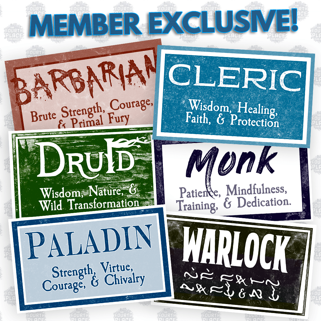 RPG Class Stickers (Vol. 2) The Fourth Place