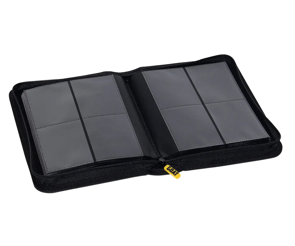 4 Pocket "Stay Flat" Card Binder Mankey Business