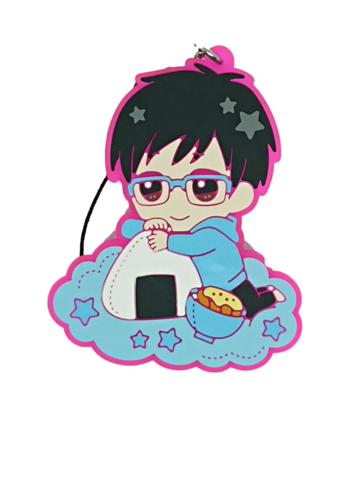 YURI ON ICE SWEETS ICHIBAN KUJI RUBBER TRADING STRAP Anime Pop