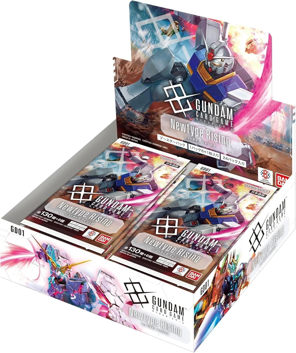 (Japanese) Gundam TCG: Newtype Rising Booster Box [GD01] Spoils and Loot
