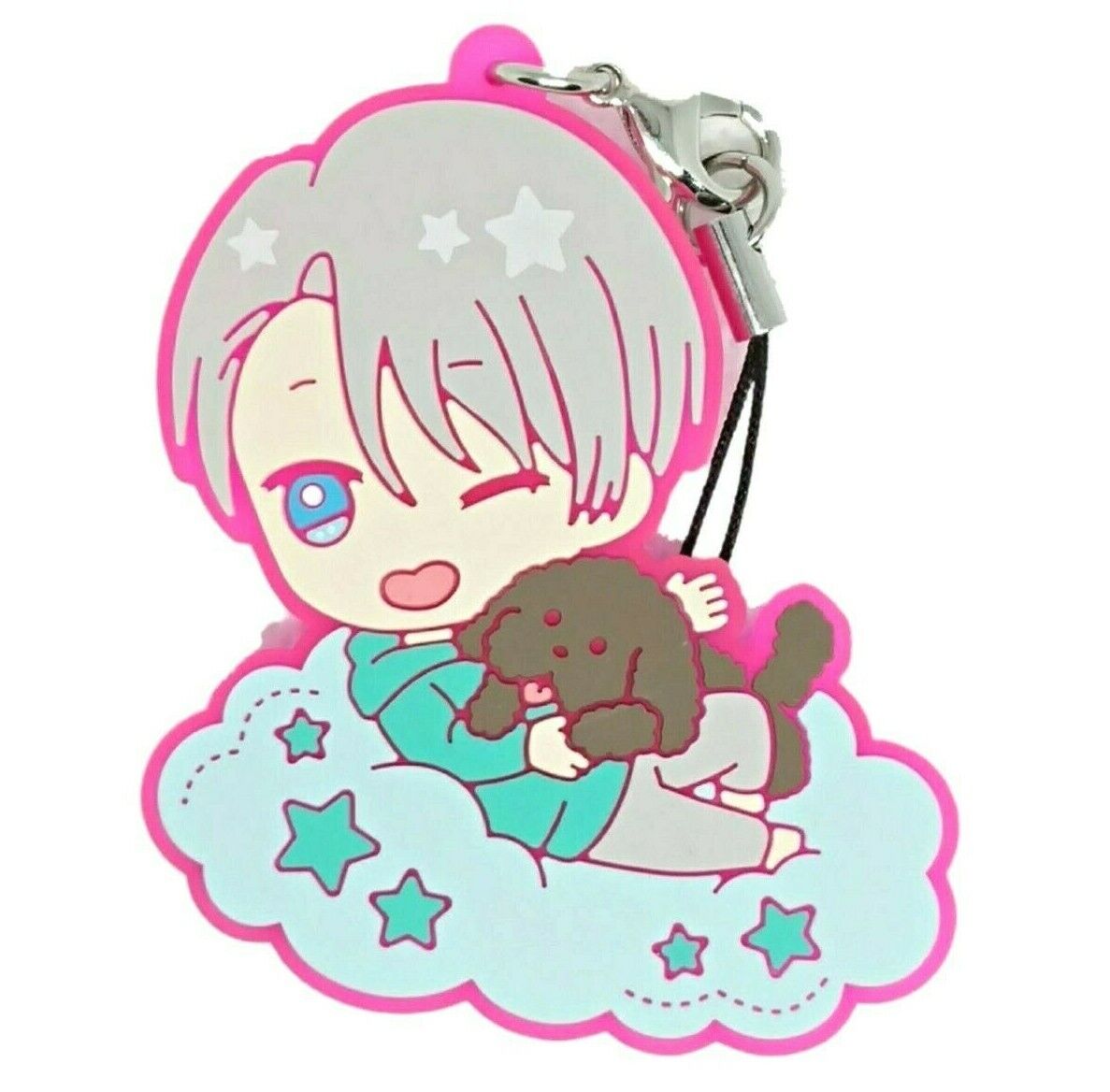 YURI ON ICE SWEETS ICHIBAN KUJI RUBBER TRADING STRAP Anime Pop