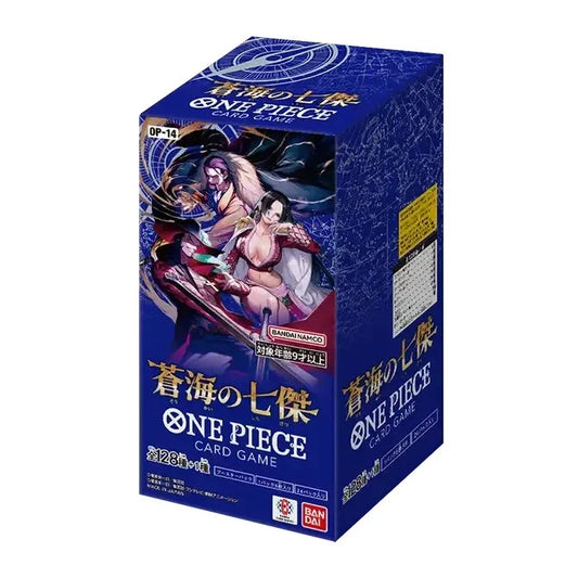 (Japanese) One Piece TCG: The Azure Sea's Seven OP-14 Booster Box Spoils and Loot