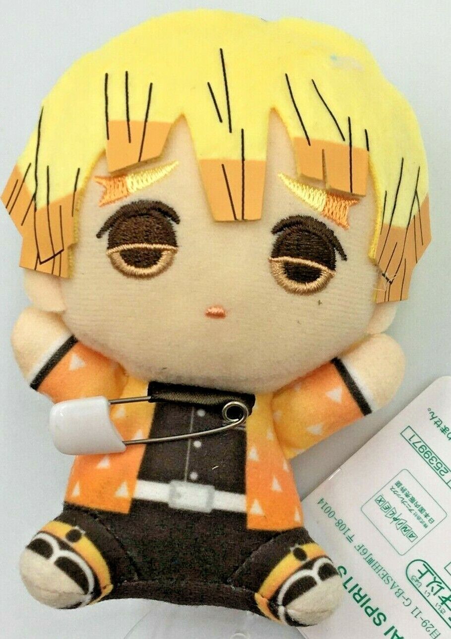DEMON SLAYER ZENITSU PIN PLUSH Anime Pop