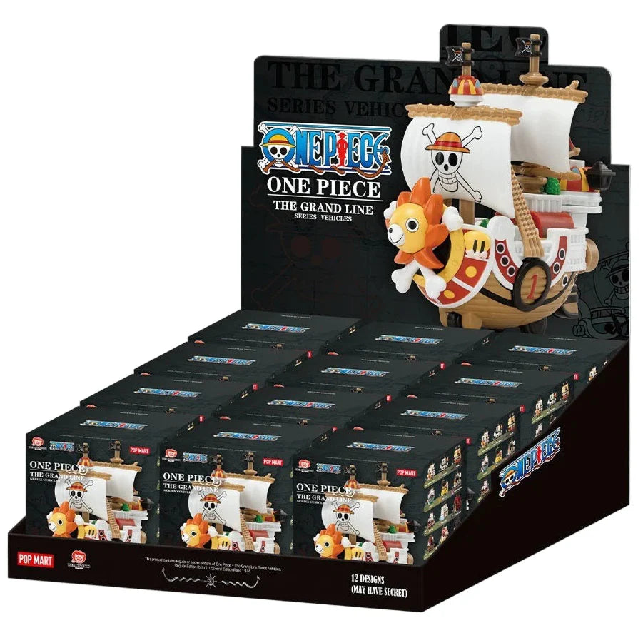 [IN STOCK] POPMART One Piece: The Grand Line Series Sealed Case of 12 Sealed Blind Boxes Ralphie's Funhouse