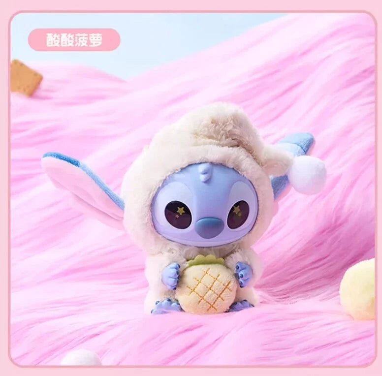 [In Stock] MINISO Stitch Eat Something Before Sleep Plush Keychain Blind Box Ralphie's Funhouse