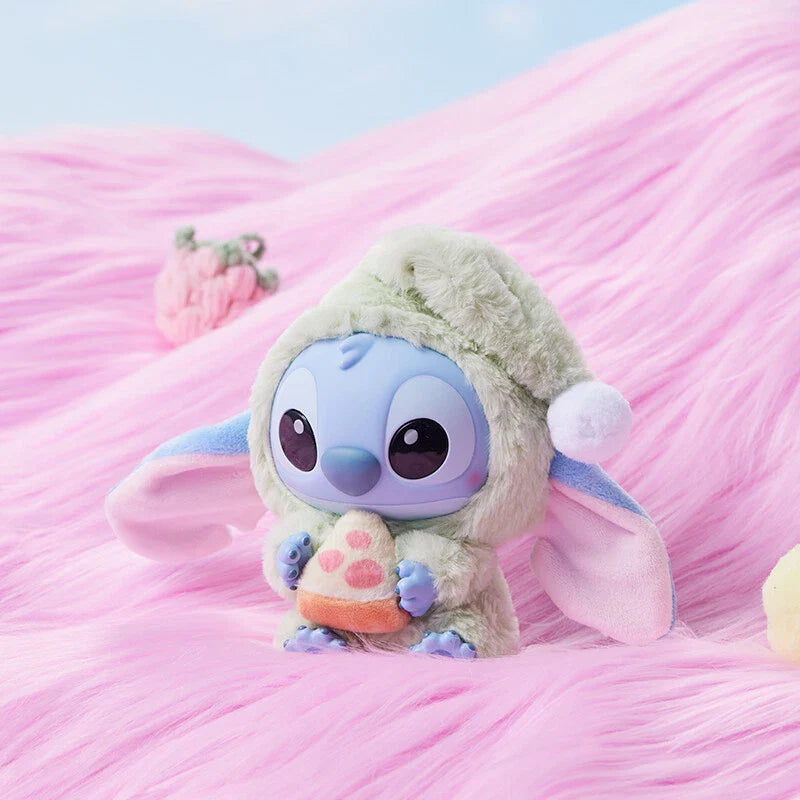 [In Stock] MINISO Stitch Eat Something Before Sleep Plush Keychain Blind Box Ralphie's Funhouse
