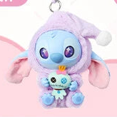 [In Stock] MINISO Stitch Eat Something Before Sleep Plush Keychain Blind Box Ralphie's Funhouse