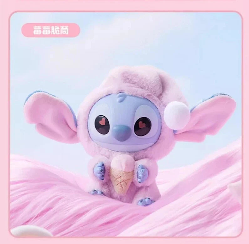 [In Stock] MINISO Stitch Eat Something Before Sleep Plush Keychain Blind Box Ralphie's Funhouse