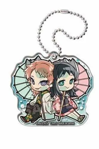 DEMON SLAYER PITA UMBRELLA SABITO & MAKOMO ACRYLIC KEYCHAIN Anime Pop