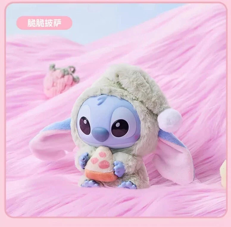 [In Stock] MINISO Stitch Eat Something Before Sleep Plush Keychain Blind Box Ralphie's Funhouse