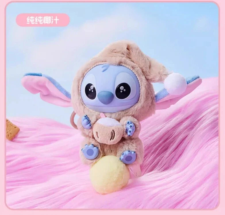 [In Stock] MINISO Stitch Eat Something Before Sleep Plush Keychain Blind Box Ralphie's Funhouse