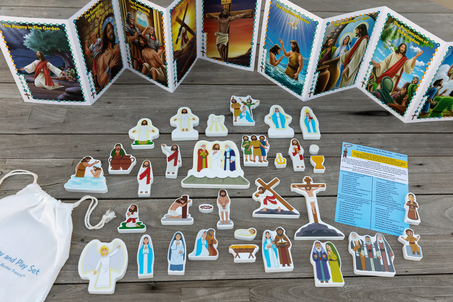 Rosary Pray and Play Set - Deluxe set!