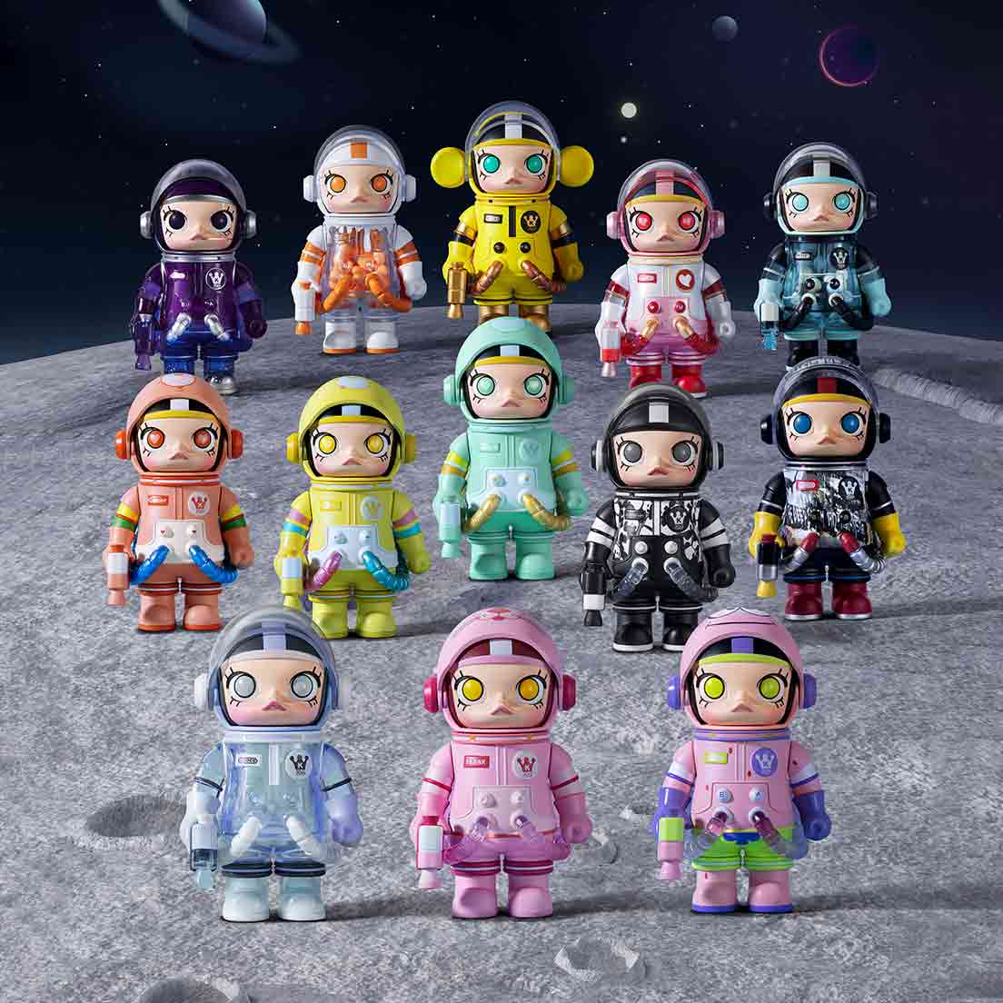 POP Mart MEGA SPACE MOLLY 100% Series 2-B (1 Blind Box) Super Anime Store